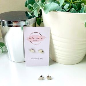 Bird Earrings - Delicate - Silver